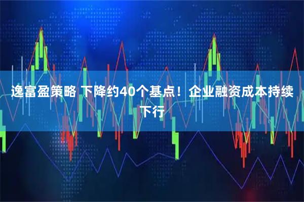 逸富盈策略 下降约40个基点！企业融资成本持续下行