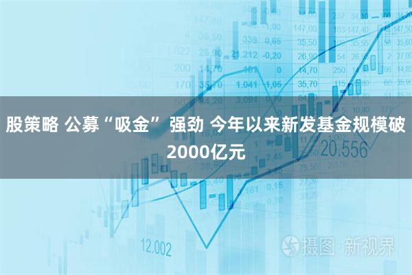 股策略 公募“吸金” 强劲 今年以来新发基金规模破2000亿元
